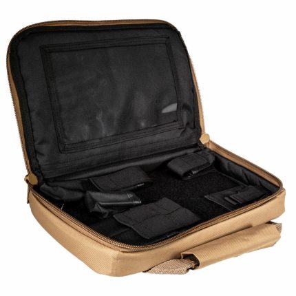 Taurus Branded Coyote Brown Zippered Tactical Range Case