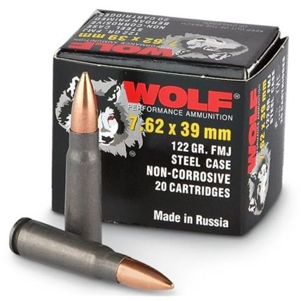 Wolf Performance 7.62x39 122 grain FMJ