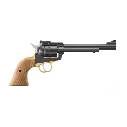 RUGER SUPER WRANGLER (MIDNIGHT BLUE & BRASS) REVOLVER