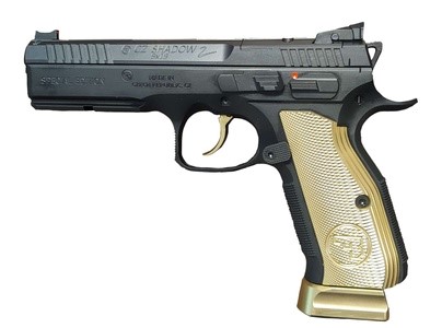 CZ SHADOW 2 GOLD DIGGER 9MM 19RD BLK SEMI AUTO